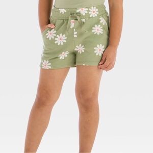 Cat & Jack Daisy Floral Girl’s Shorts 12 Months